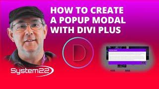 Divi Theme How To Create A Popup Modal With Divi Plus 