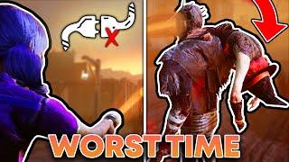 The Worst Time to Disconnect in Dead by Daylight... (grabbed)