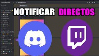 Como Poner Notificaciones/Alertas de Directos de Twitch en Discord con Streamcord 2023 Español