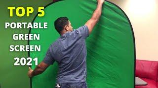 Top 5: Best Green Screen Collapsible Pull-Up 2021| Extra Large Streaming Portable Backdrop Setup