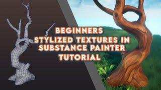 How To Create Stylized Textures in Substance Painter - Beginners tutorial