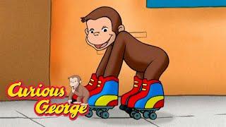 George's Skating Adventure  Curious George  Kids Cartoon  Kids Movies