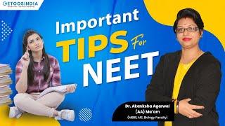 Important Tips for NEET 2022 | Motivational Video by AA ma'am | EtoosIndia