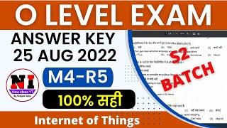 o level iot answer key 2022 set 2  Internet of things(m4r5) Paper solution | #olevel