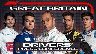 2019 British Grand Prix: Pre-Race Press Conference