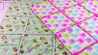 Rag Quilting Made Easy | Beginners Rag Quilt - It's Easy and Fast