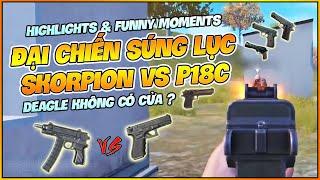 SKORPION LÀ KHẨU SÚNG LỤC CÂN TEAM TỐT NHẤT PUBG ? HIGHLIGHTS HÀI HƯỚC CUSTOM PUBG MOBILE