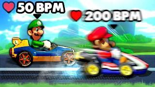 Mario Kart, but My Heart Rate Controls My Game Speed