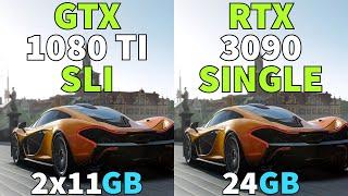 GTX 1080 Ti SLI vs RTX 3090 - Test in 4K