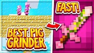 Hypixel Skyblock : BEST PIG GRINDER ( BEST WAY TO GET THE PIGMAN SWORD! ) in Hypixel Skyblock (Tips)