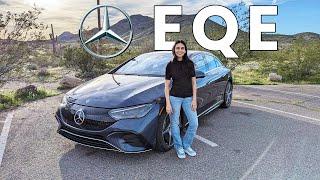 Exploring the Mercedes-Benz EQE Sedan