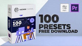 100 Free Presets Transition For Premiere Pro