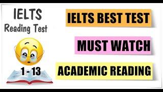 IELTS READING TEST | BEST IELTS PRACTICE TEST 2020