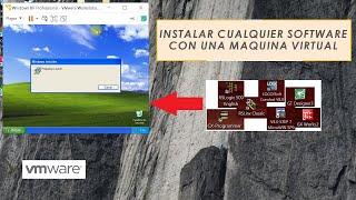 Instalar una maquina virtual con Windows XP para usar programas obsoletos