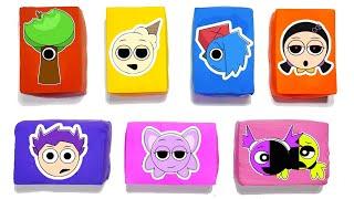 Sprunki cubes! GUESS which sprunki character will come out of the cubes. Phase 4 Squid Doll x Wenda