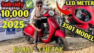 BAJAJ CHETAK 3501 Update 2025 || Bajaj Chetak Ev Scooter 