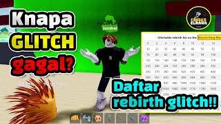 Gagal bikin Pet Glitch? Pake donk Daftar Rebirth Glitch! | Muscle Legends Indonesia