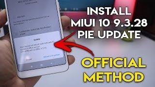 Install MIUI 10 9.3.28 Android Pie on Redmi Note 5 Pro | OFFICIAL WAY | Hindi