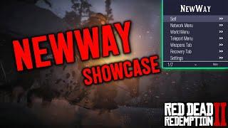 NEWWAY MOD MENU SHOWCASE | RDR ONLINE