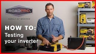 Powerdrive Inverter HOW TO #4 - How to test and use your power inverter