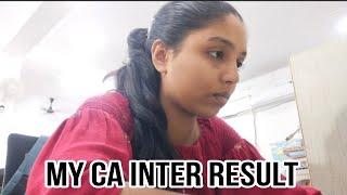 My CA Inter sept 24 result || Result reaction