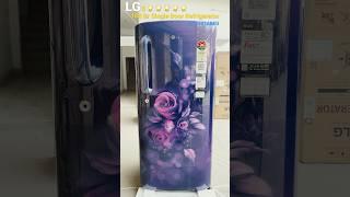 New Model 5 Star LG 185 ltr Direct Cool Refrigerator GL-D201ABEU First Impression #lg #shorts