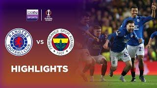 Rangers 0-2 Fenerbahçe (Pens. 3-2) | Europa League 24/25 Match Highlights