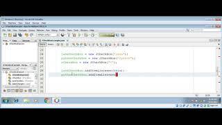Java Swing JCheckBox ItemListener Example