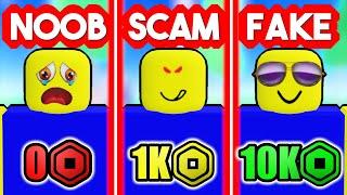 NOOB vs SCAM vs IMPOSTOR (Pls Donate Roblox)