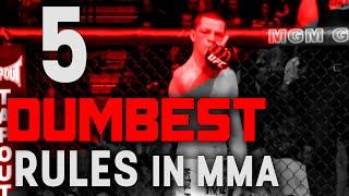 The 5 Dumbest Rules in MMA