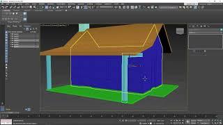 3Ds Max: Create a Simple House 03/08