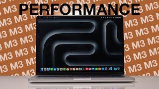 M3  MacBook Pro PERFORMANCE TESTED!