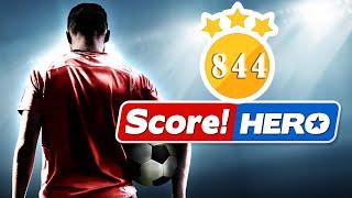 Score! Hero - level 844 - 3 Stars - Hard Match