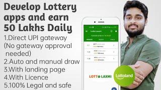 how to Develop lottery apps and earn in crores