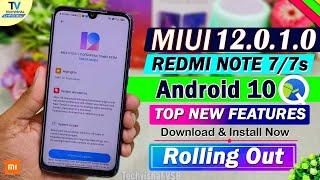 REDMI NOTE 7 & 7s MIUI 12.0.1.0 NEW STABLE UPDATE ROLLING OUT GLOBAL | Redmi Note 7 MIUI 12 Update