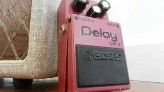 Boss DM-2 Analog Delay Demo