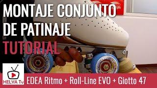 How to assamble Edea Ritmo boot + Roll Line EVO skate plate + Giotto 47 wheels