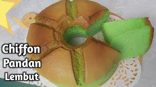 Cara Membuat Chiffon Cake Pandan -  Lembut Banget