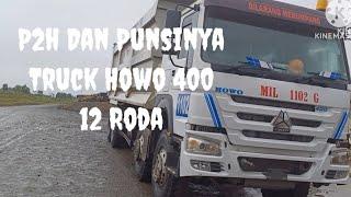 Cara Supir Tua P2h Truck Howo 400  Roda 12