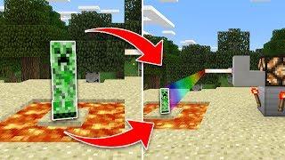 How to Build a SHRINK RAY MACHINE in Minecraft Pocket Edition