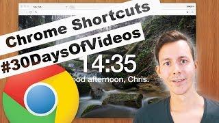 Work Faster in Google Chrome With Keyboard Shortcuts #30DaysOfVideos