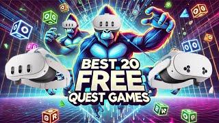 TOP 20 FREE QUEST VR GAMES - SOME WILL SHOCK YOU!