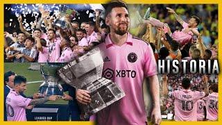 La Leagues Cup de MESSI 2023 Historia Completa | INTER MIAMI CAMPEON