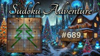 Sudoku Adventure #689 - "Tannenbaum" by Palfly Kampling