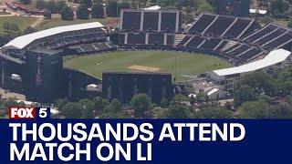 T20 World Cup 2024: Thousands attend match on Long Island