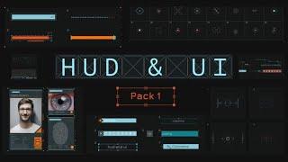 HUD & UI (After Effects template)