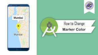 How to Change Google Map Marker Color in Android Studio | ChangeMarkerColor | Android Coding