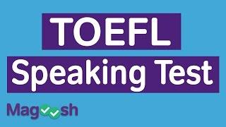 TOEFL Speaking Practice Test