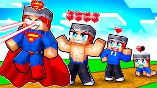 Gara’s BIRTH to SUPERHERO in Minecraft!