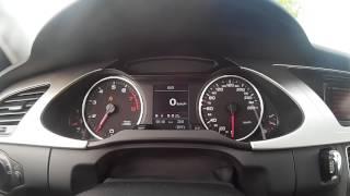 Audi A4 B8 1.8 TFSI / 0-100 0-60 acceleration / stock + Revo intake